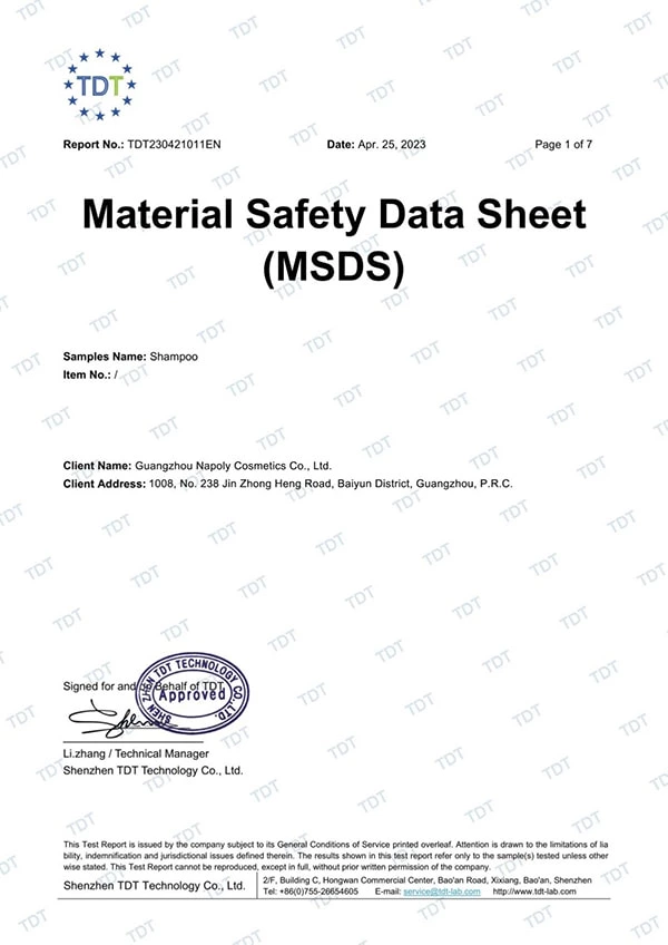 MSDS