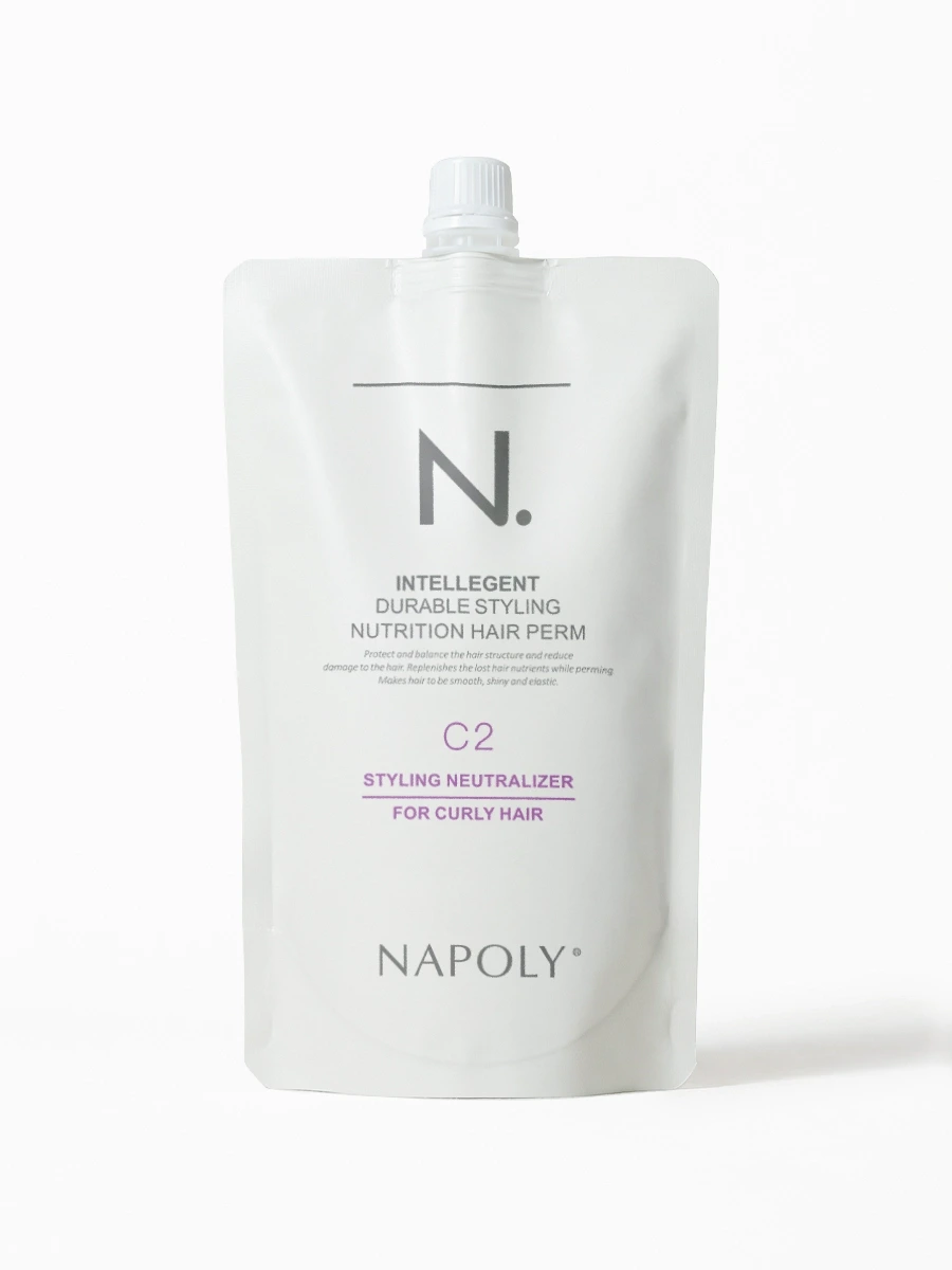 Napoly Styling Neutralizer for Curly Hair, front view