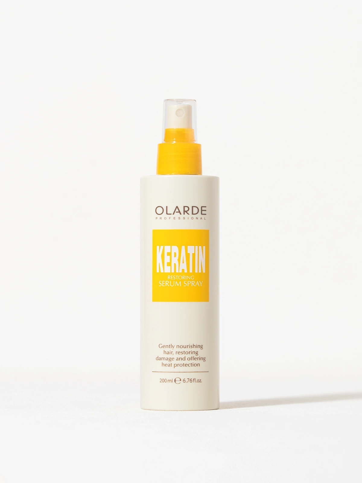 Olarde Restoring Serum Spray bottle, front view