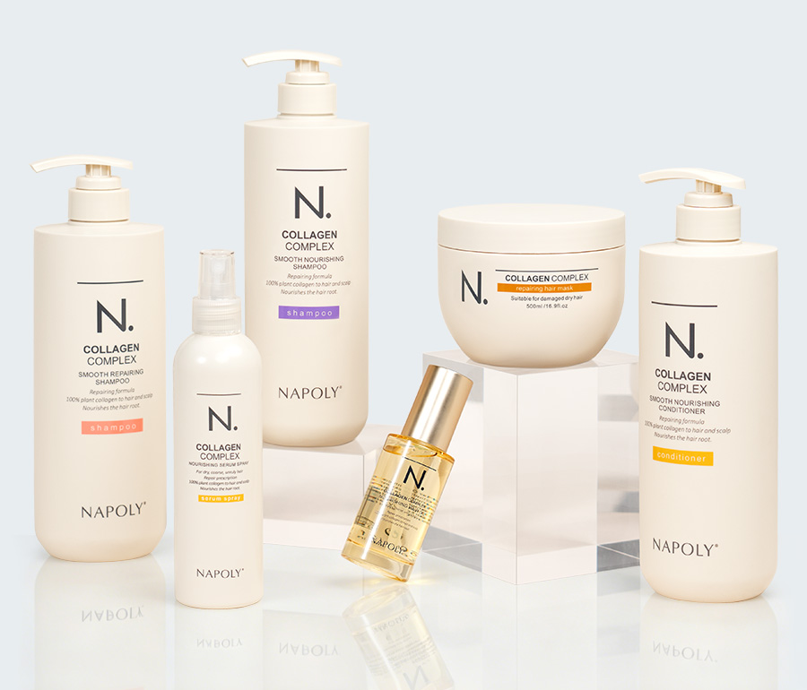 Napoly everyday professional hair care hero range