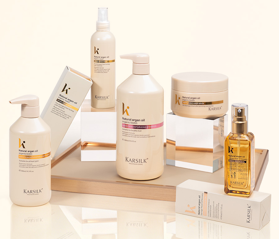 Karsilk professional hair care brand hero banner