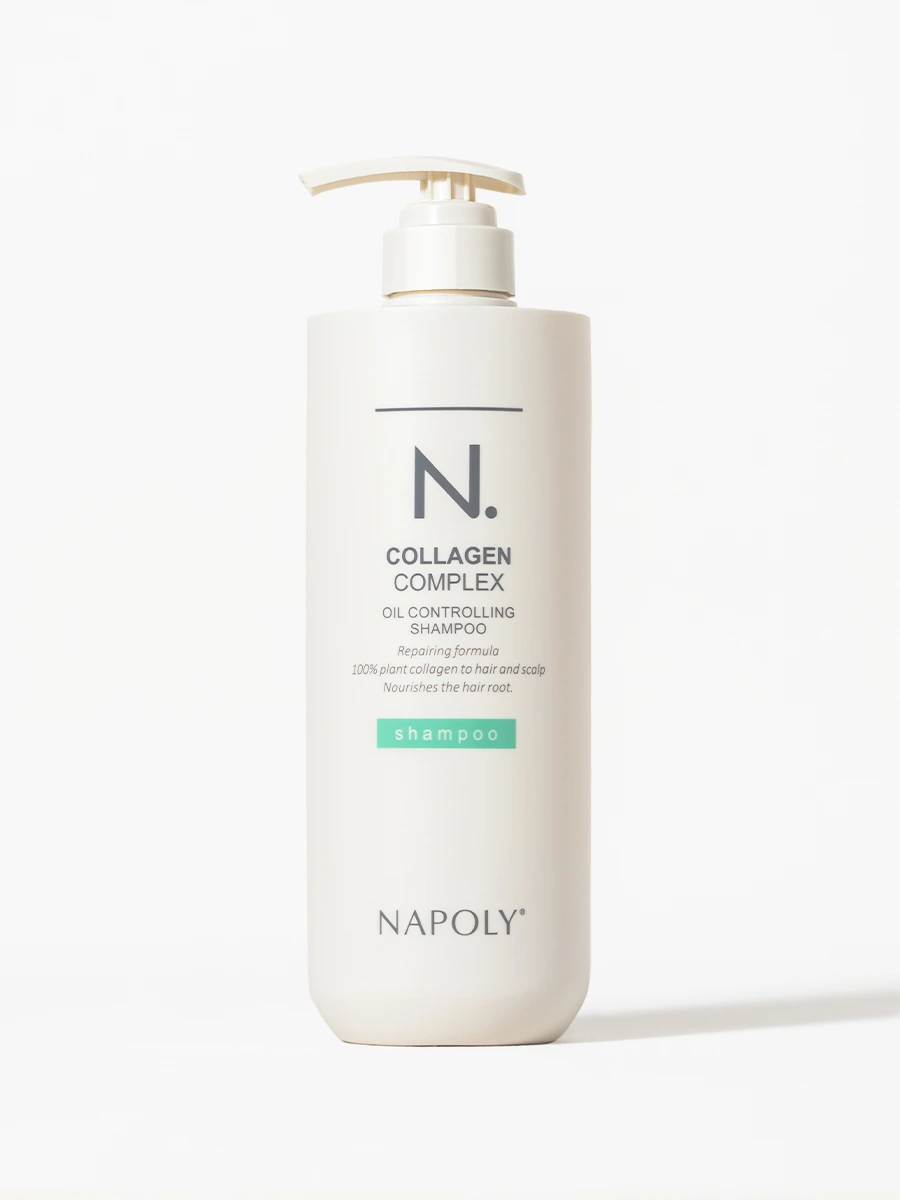Napoly Oil Controlling Shampoo bottle, front view